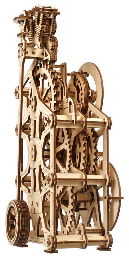 Ugears 3D Wooden Puzzle Engine Clock