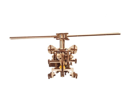 Ugears 3D Wooden Puzzle Mini Helicopter