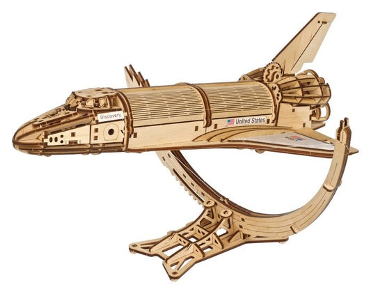 NASA 3D Wooden Puzzle Space Shuttle Discovery