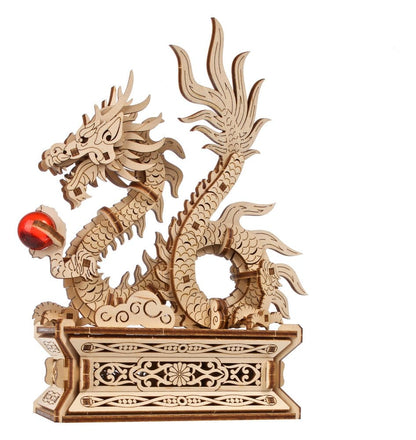 Ugears 3D Wooden Puzzle Wood Dragon