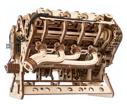 Ugears 3D Wooden Puzzle V8 Engine
