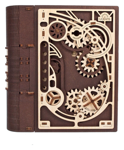 Ugears 3D Wooden Puzzle Book of Secrets