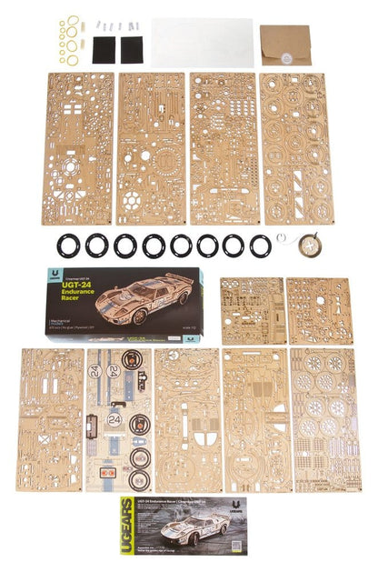 Ugears 3D Wooden Puzzle UGT-24 Endurance Racer