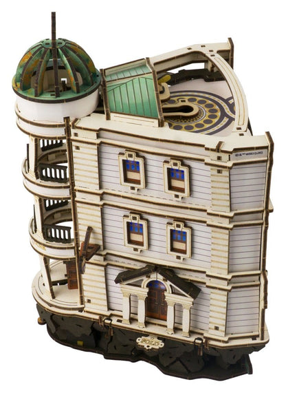 Harry Potter 3D Wooden Puzzle Gringotts Bank Marble Run