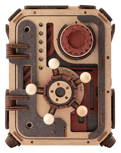 Ugears 3D Wooden Model Kit Safe Too 17 cm