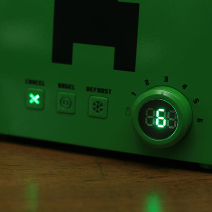 Minecraft Toaster Green Creeper Cube Ukonic