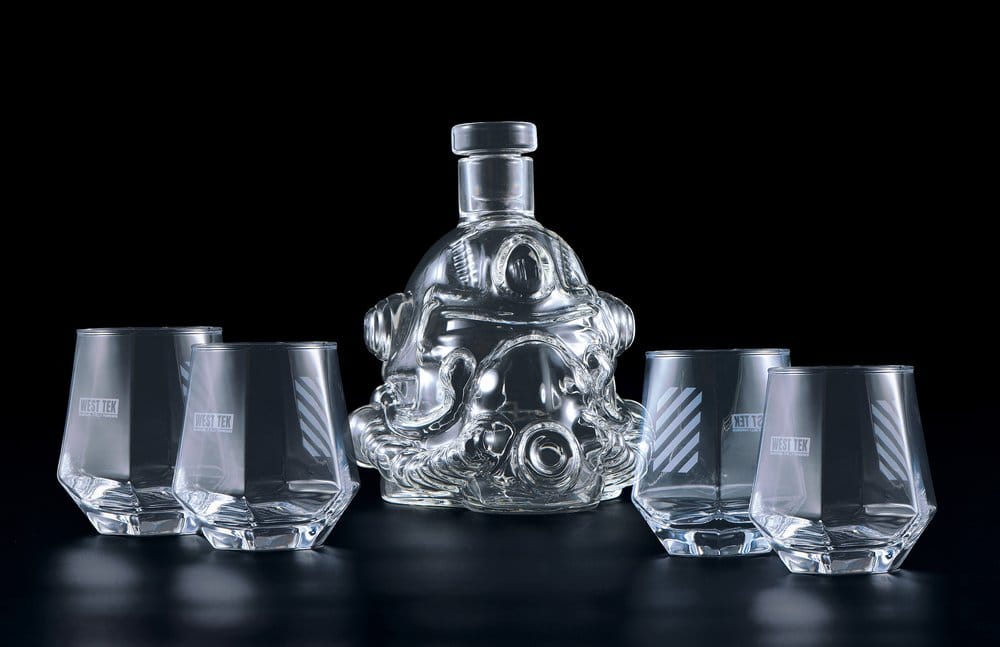 Fallout Decanter 5 Piece Set  T-51 Ukonic