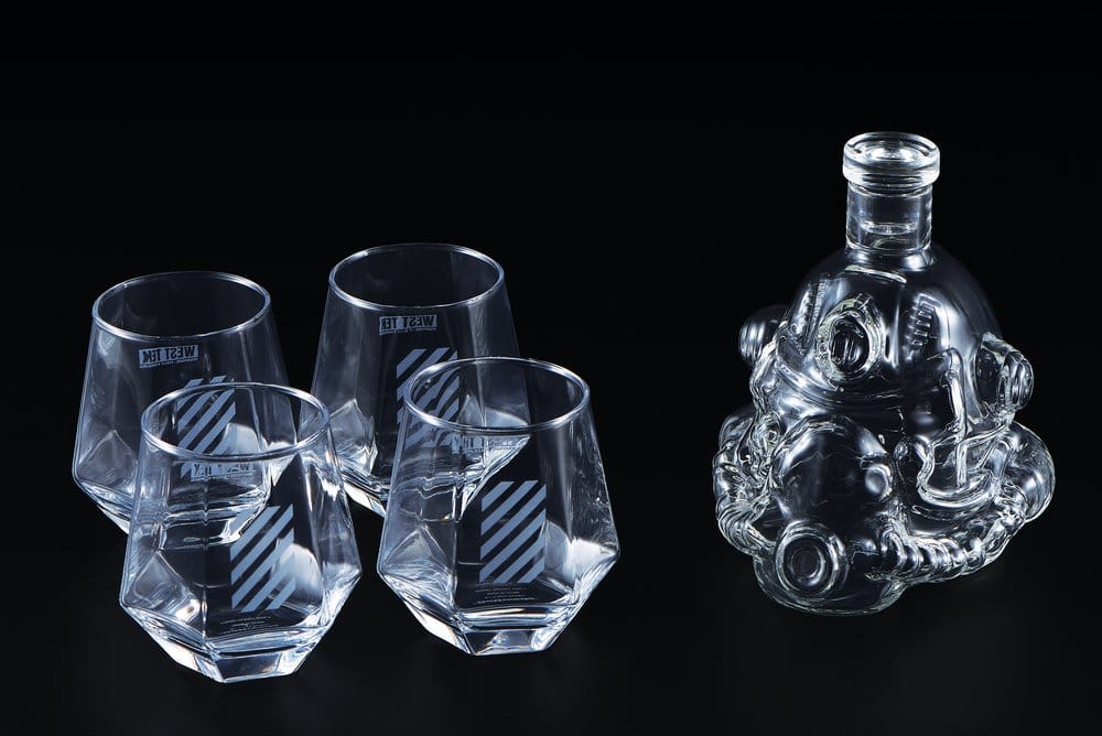 Fallout Decanter 5 Piece Set  T-51 Ukonic