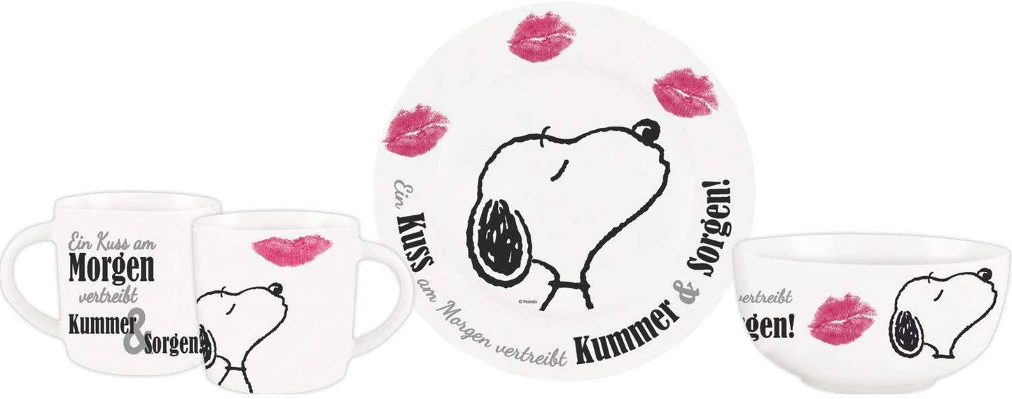 Peanuts Breakfast Set Snoopy United Labels