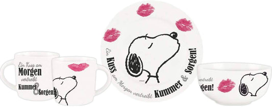 Peanuts Breakfast Set Snoopy United Labels