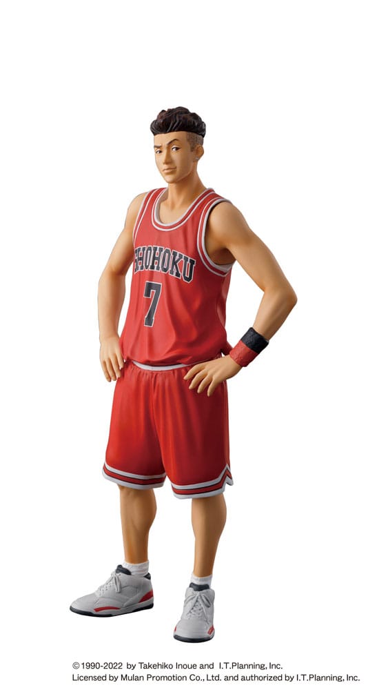 Slam Dunk Scale PVC Statues 5-Pack Shohoku Starting Member Set 15 - 17 cm