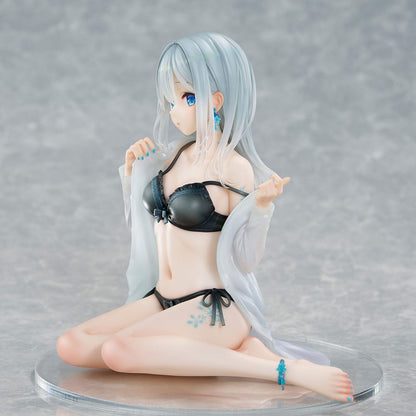 Original Character PVC Statue 1/7 Silver-Haired Girl Sky Blue Morning Special Outfit Ver. by Fuumi Illustration 16 cm Union Creative
