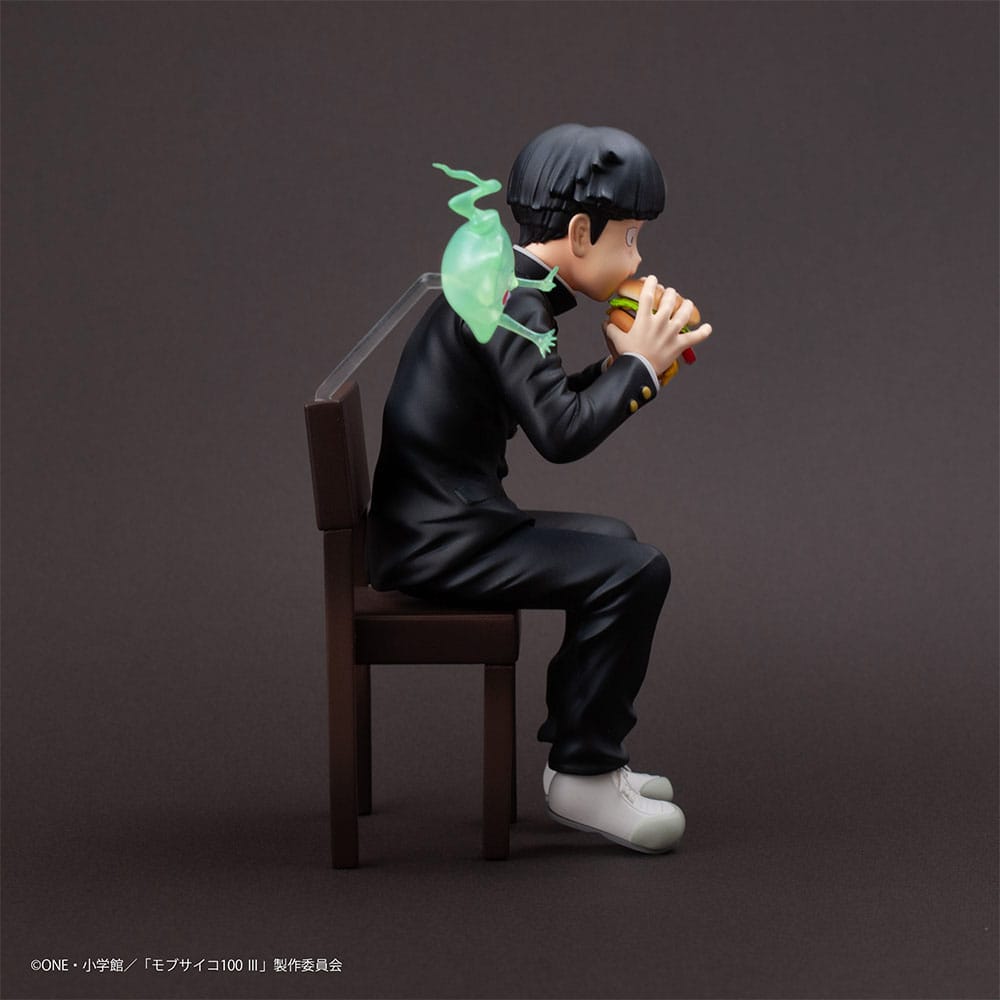 Mob Psycho 100 III x Bunbougu Cafe 2022 PVC Statue Shigeo Kageyama & Ekubo 13 cm