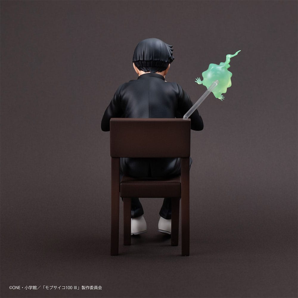 Mob Psycho 100 III x Bunbougu Cafe 2022 PVC Statue Shigeo Kageyama & Ekubo 13 cm