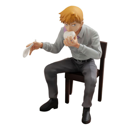Mob Psycho 100 III x Bunbougu Cafe 2022 PVC Statue Arataka Reigen 14 cm