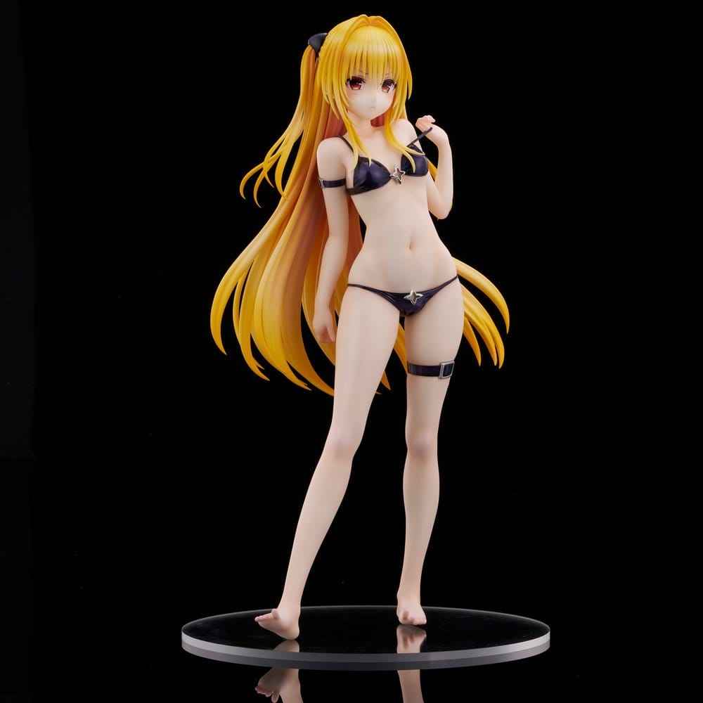To Love Ru Darkness Swimsuit Series PVC Figure 1/4 Golden Darkness 39 cm