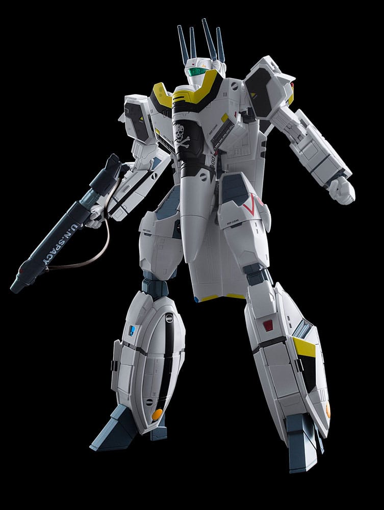 Robotech Veritech Diecast Action Figure Veritech VF-1S Transformable 21 cm Unix Square