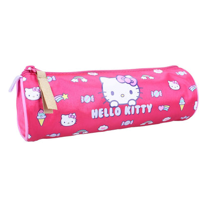 Sanrio Pencil case Hello Kitty Follow The Rainbow Round Stationery