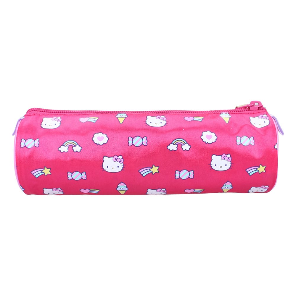 Sanrio Pencil case Hello Kitty Follow The Rainbow Round Stationery