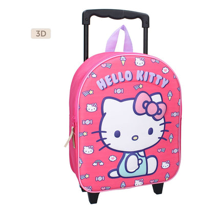 Hello Kitty Trolley 3D Backpack Another Dimension 32 cm Bags