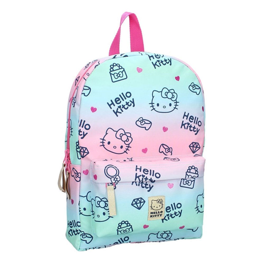 Hello Kitty Backpack Cheerful Logo 33 cm Bags