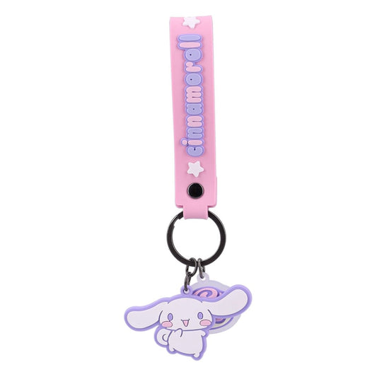 Sanrio Key Chain Hello Kitty & Friends FunKey Chains Purple