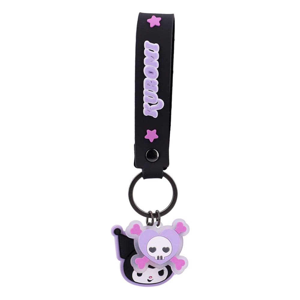 Sanrio Key Chain Hello Kitty & Friends FunKey Chains Black