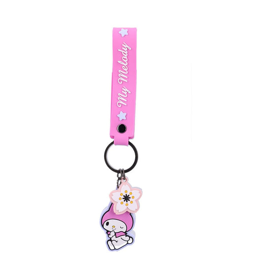 Sanrio Key Chain Hello Kitty & Friends FunKey Chains Pink