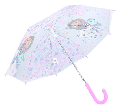Gabby's Dollhouse Umbrella Rainy Days