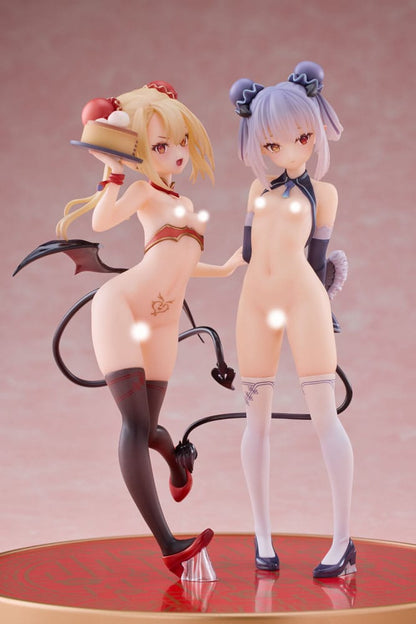 Original Character PVC Statues 1/8 Tamano Kedama Tiffany & Chloe 16 cm Statues