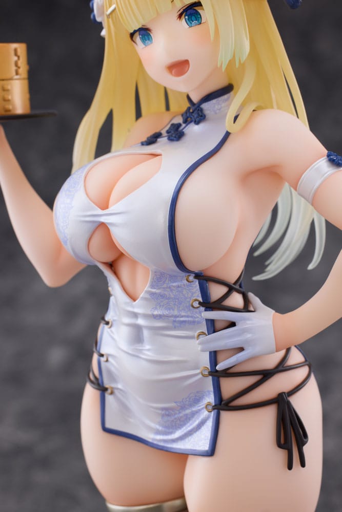 Original Character Statue 1/6 Chinese Dress Girl Illustration by oekakizuki 26 cm