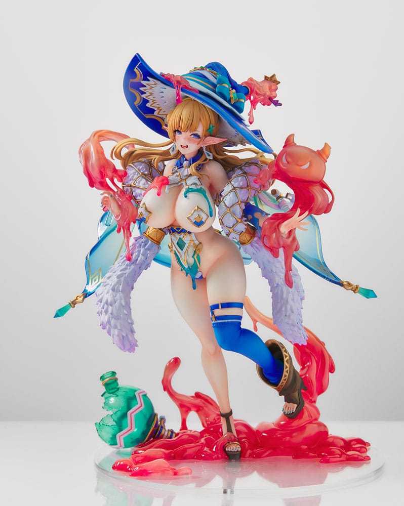 Original Character Elf Village Series PVC Statue 1/6 15th Villager Milklinde Antenna Shop Limited Ver. 25 cm