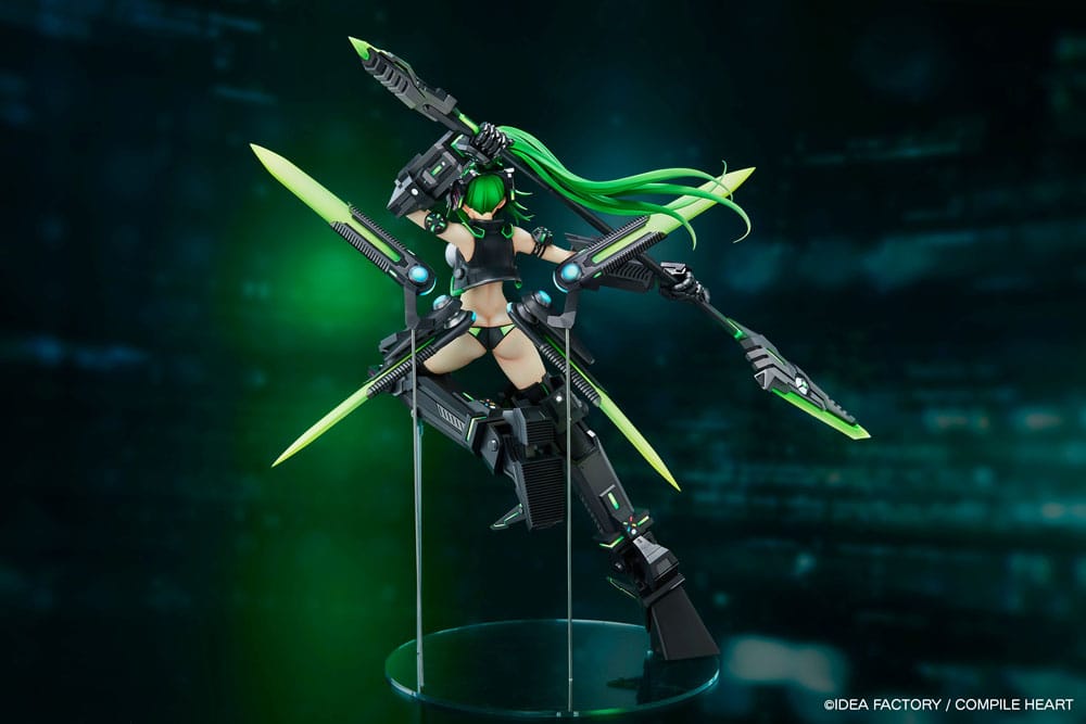 New Dimension Game Neptunia VII PVC Statue 1/7 Next Green Limited Edition 38 cm Action figures