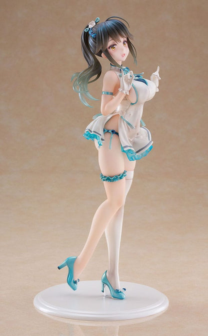 Avian Romance Pink Label 5 PVC Statue 1/6 Ponytail Girl: Qipao 29 cm Wave