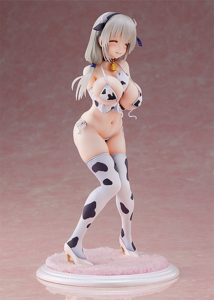 Uzaki-chan Wants to Hang Out! PVC Statue 1/7 Tsuki Uzaki Cow Bikini Ver. 22 cm Wave Corporation