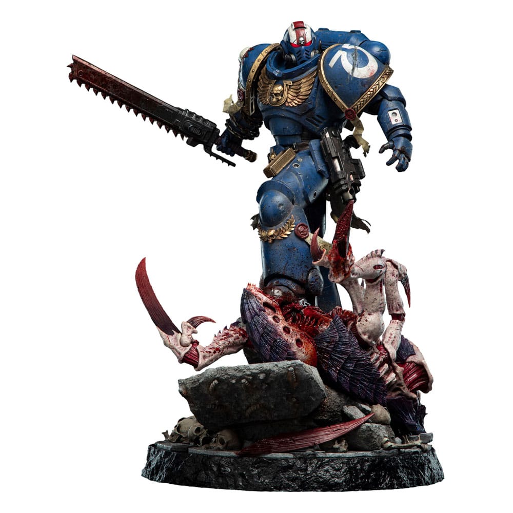 Warhammer 40,000: Space Marine 2 Statue 1/6 Lieutenant Titus Battleline Edition 63 cm Weta Workshop