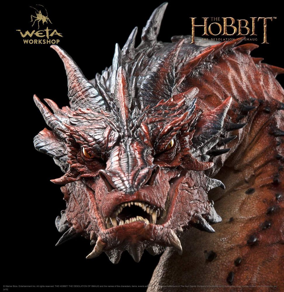 The Hobbit The Desolation of Smaug Bust Smaug 36 cm Weta Workshop