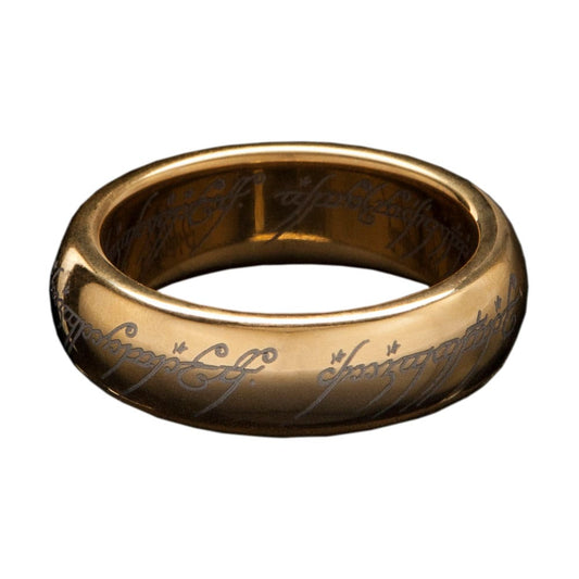 Lord of the Rings Tungsten Ring The One Ring (gold plated) Size 10 Weta Workshop