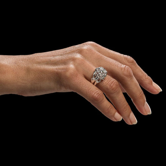 Lord of the Rings Nenya - The Ring of Galadriel (Sterling Silver) Size 9.75 Weta Workshop