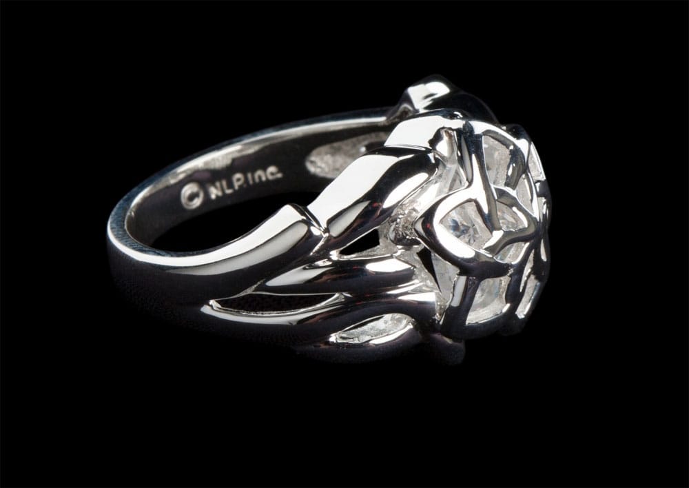 Lord of the Rings Nenya - The Ring of Galadriel (Sterling Silver) Size 9.75 Weta Workshop