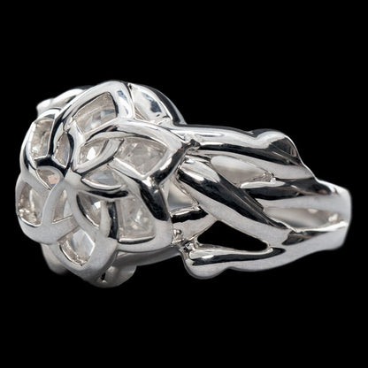Lord of the Rings Nenya - The Ring of Galadriel (Sterling Silver) Size 9.75 Weta Workshop