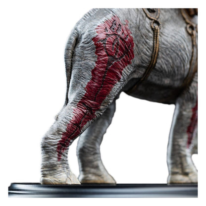 Lord of the Rings Mini Statue Mumak in Battle 17 cm Weta Workshop