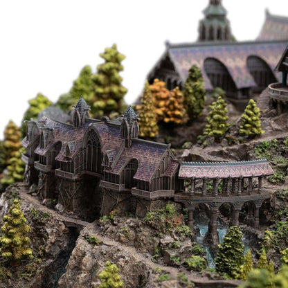 The Lord of the Rings Diorama Rivendell Open Edition 28 cm
