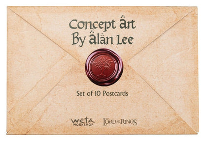 Lord of the Rings Postcards Set Concept Art by Alan Lee: The Lord of the Rings 15 x 12 cm