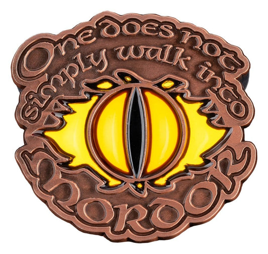 Lord of the Rings Collectors Pin One Does Not Simply Walk Into Mordor 4 cm Weta Workshop