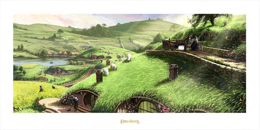 Lord of the Rings Art Print Disturber of the Peace 59 x 30 cm Weta Workshop