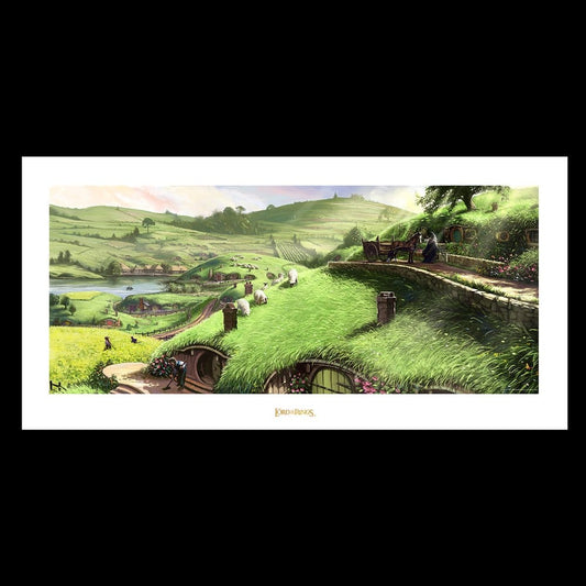 Lord of the Rings Art Print Disturber of the Peace 59 x 30 cm Weta Workshop