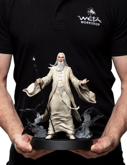 The Lord of the Rings Figures of Fandom PVC Statue Saruman the White 26 cm Weta Workshop
