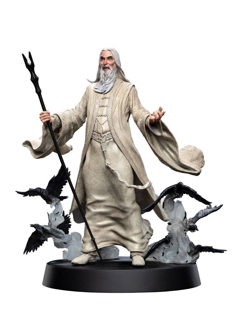 The Lord of the Rings Figures of Fandom PVC Statue Saruman the White 26 cm Weta Workshop