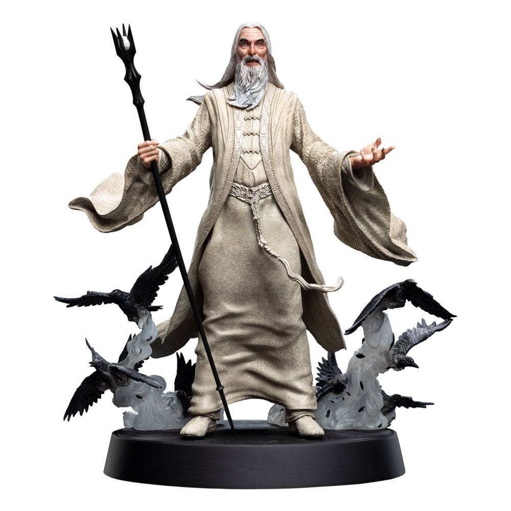 The Lord of the Rings Figures of Fandom PVC Statue Saruman the White 26 cm Weta Workshop